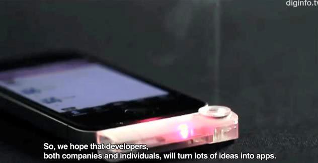 Inventan accesorio para enviar aromas con sus mensajes