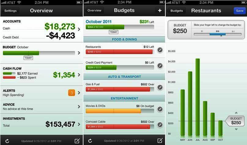 Administre sus finanzas personales gratis, para iPhone, iPad, iPod