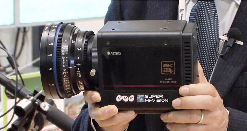 NHK desarrolla cámara compacta que captura a resolución Ultra HD 8K