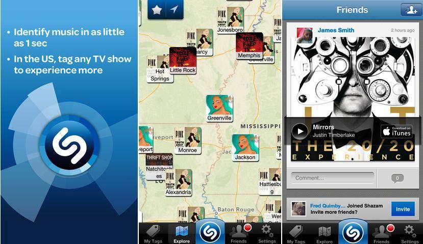 Identifique las canciones que oye, gratis para iPhone, iPad, iPod