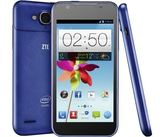 Smartphone ZTE Grand X2 In con procesador Intel Atom de 2 GHz
