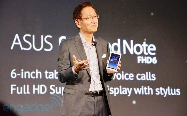 ASUS presenta su tablet FonePad Note de 6 pulgadas con sistema Android
