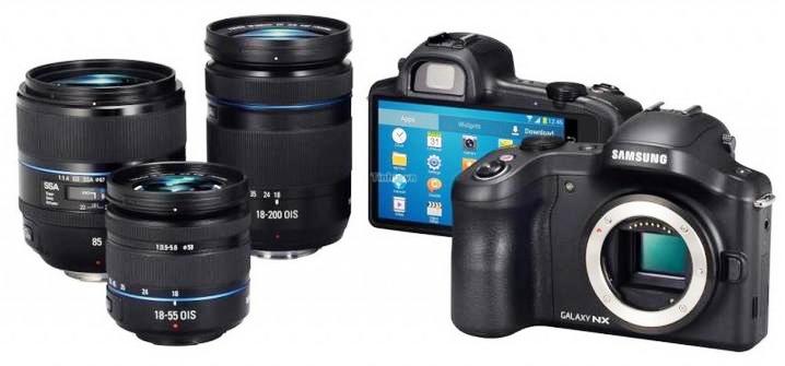 Samsung lanza su cámara Galaxy NX sin espejos, con lentes intercambiables y Android