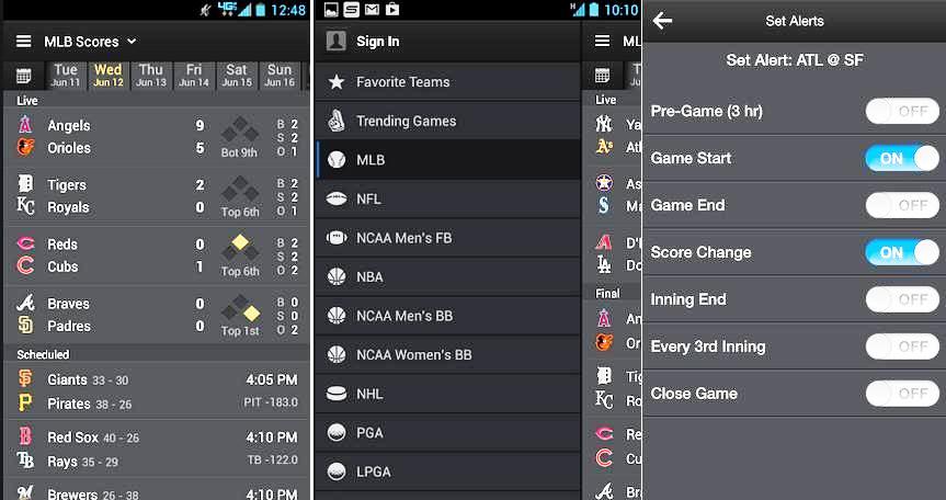Yahoo! Sports ofrece marcadores, noticias y estadísticas gratis para iPhone, iPad, iPod, Android