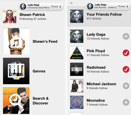 Descubra nuevos artistas o canciones gratis, en iPhone, iPad, iPod