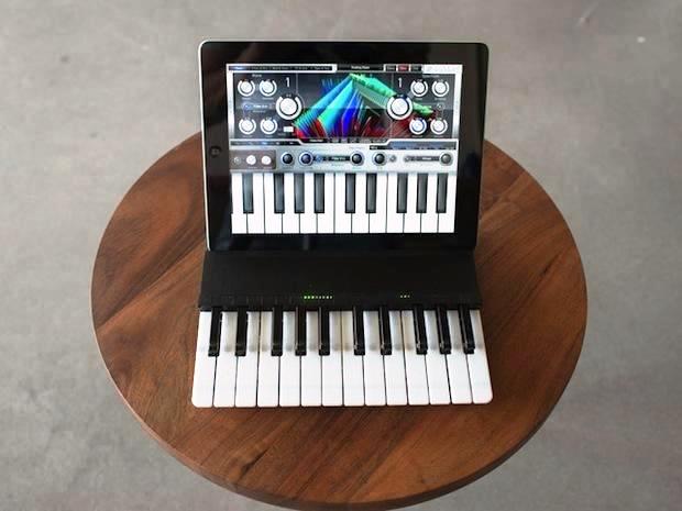 Este estuche es realmente un piano para su iPad