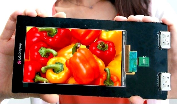 LG presenta el primer panel para smartphones en el mundo con resolución Quad HD