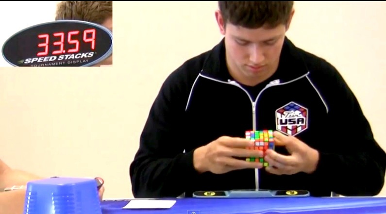 Nuevo récord mundial de Cubo de Rubik 6x6 en 100 segundos