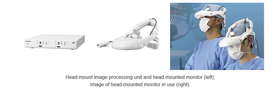 Endoscopio 3D fabricado por Sony