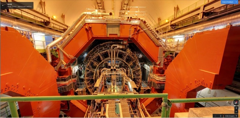 Ahora puede hacer un tour por el CERN, gracias a Google Street View