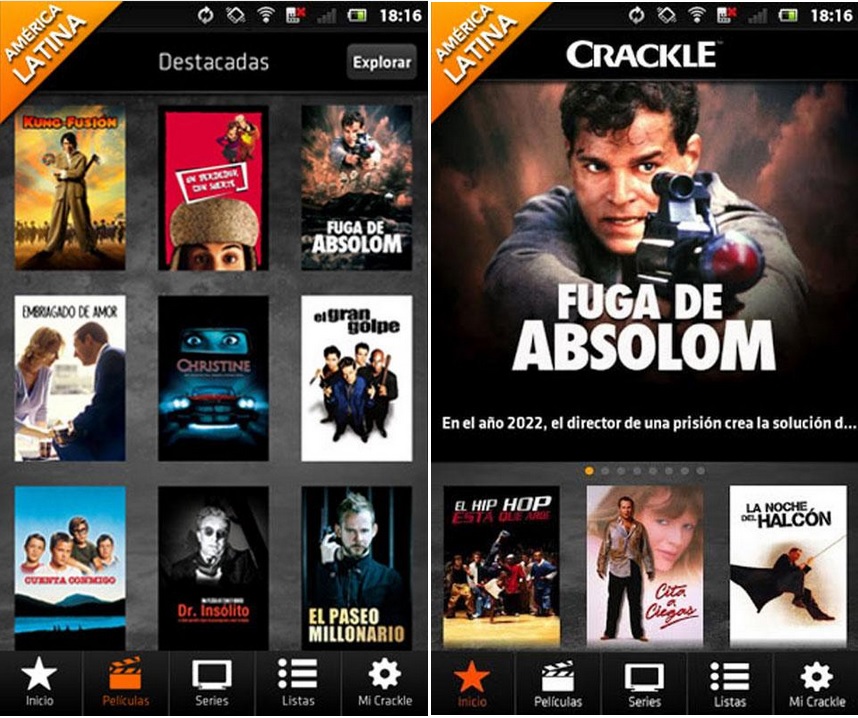 Vea películas y series de TV gratis para iPhone, iPad, iPod, Android
