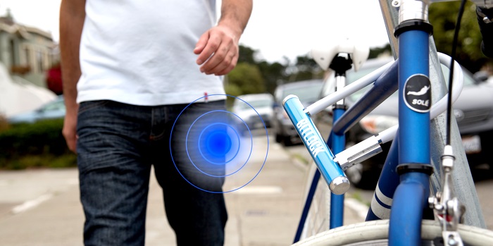 Candado inteligente para proteger y compartir su bicicleta