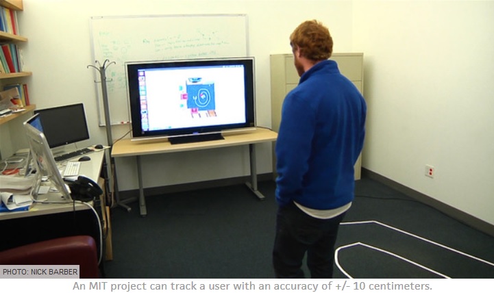 El sensor del MIT pued rastrear a una persona, incluso a través de las paredes