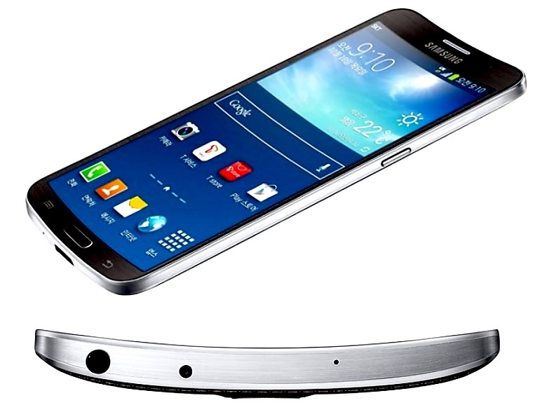 Samsung presenta su teléfono con pantalla curva Galaxy Round