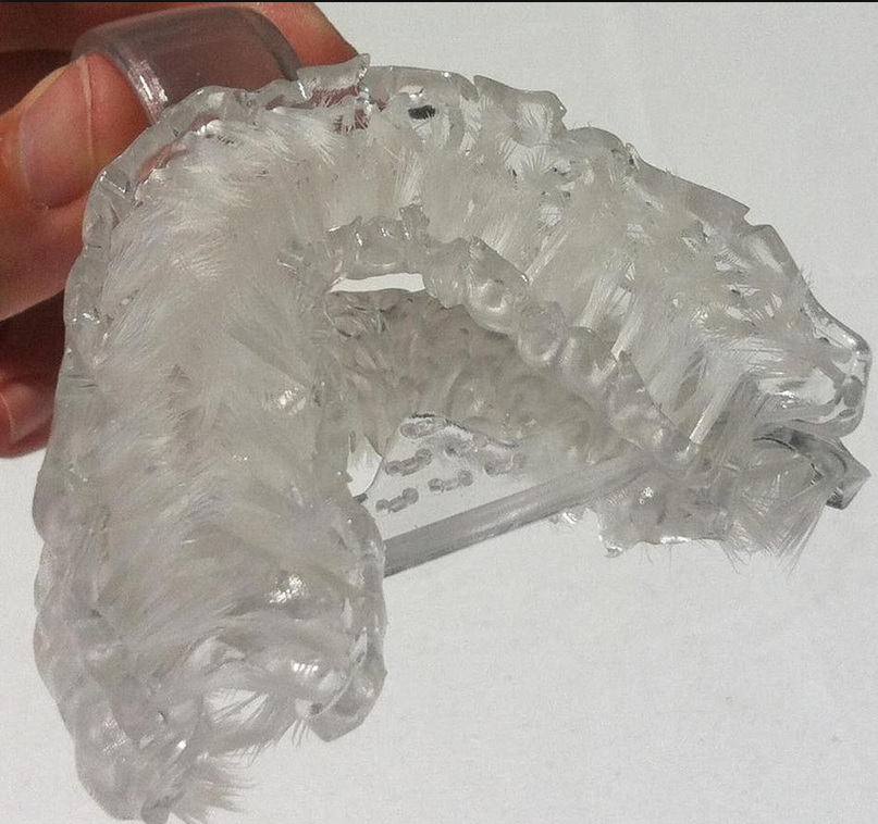 Una boquilla 3D le cepilla sus dientes en 6 segundos