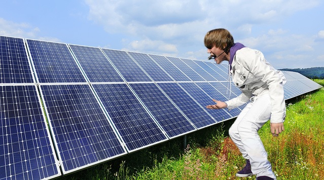 A los paneles solares les gusta el rock y el pop y, por ello, generan más electricidad