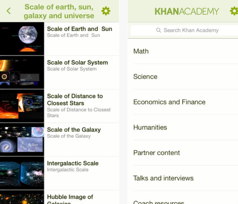 Aprenda de ciencias y humanidades a través de videos, gratis para iPad, iPhone, iPod