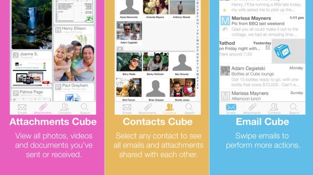 Organizador visual de correos de diferentes plataformas, gratis para iPhone, iPad, iPod