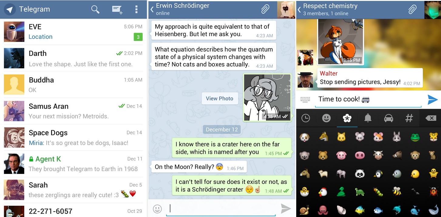 Telegram, un clon de WhatsApp libre y abierto, gratis para iPhone, iPad, iPod, Android