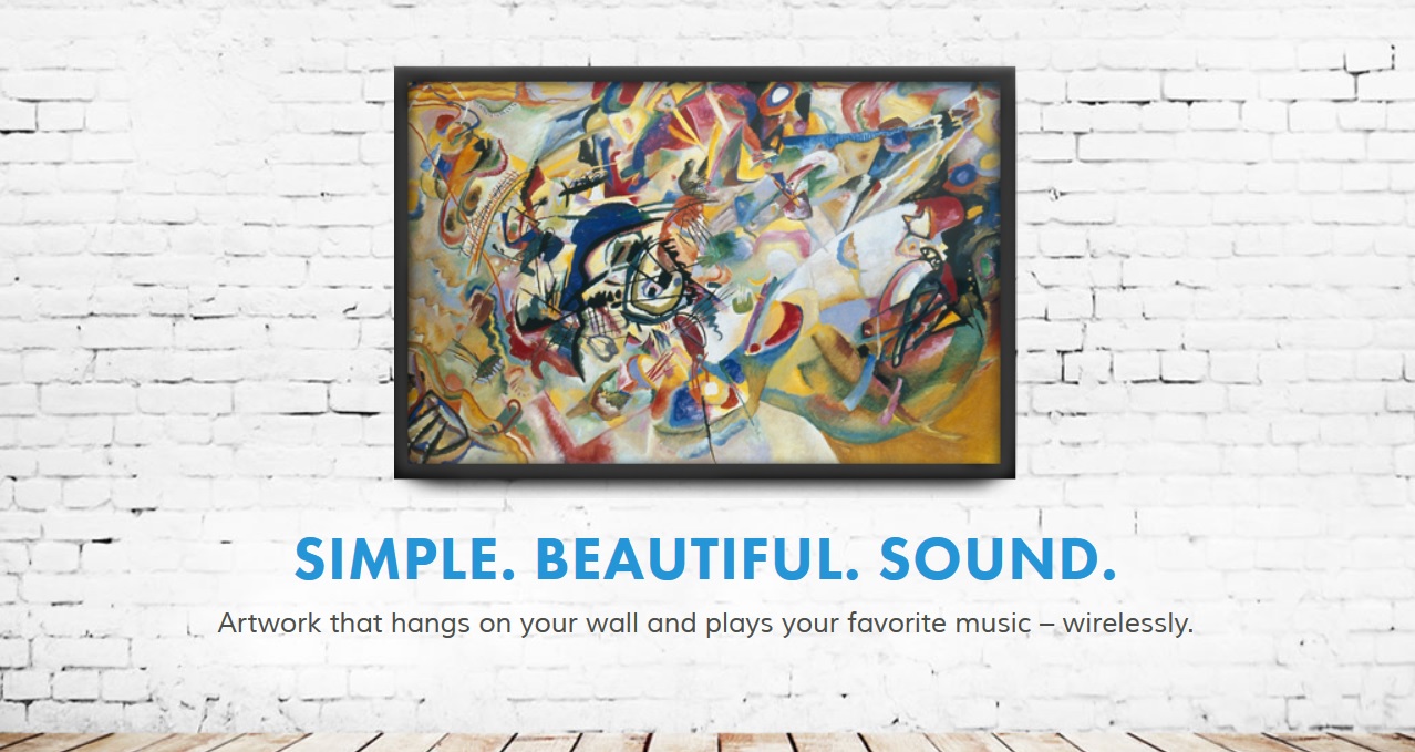 Soundwall, pinturas que tocan música de forma inalámbrica