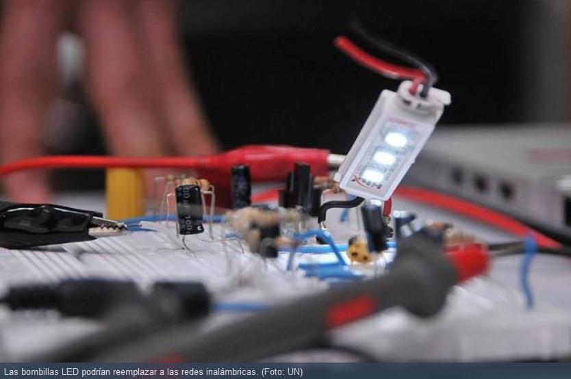 Los bombillos LED también servirán para transmitir datos