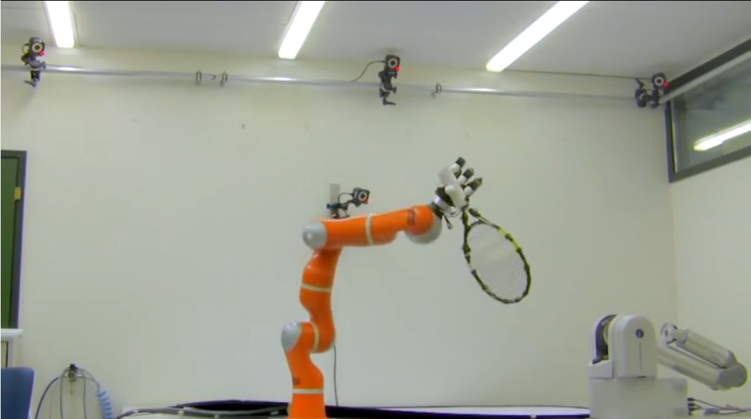 Robot veloz y ágil para atrapar objetos