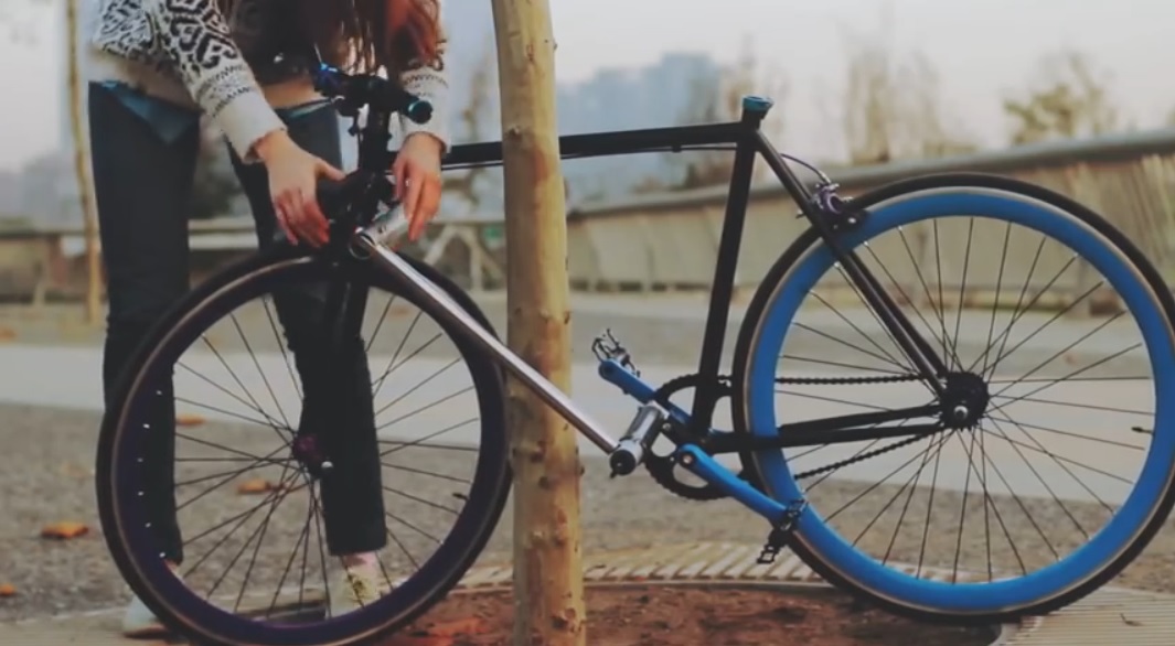 En Chile inventan bicicleta imposible de robar