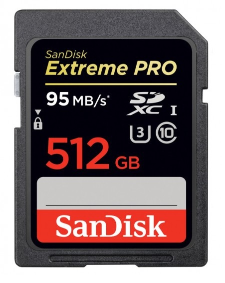 Sandisk lanza su tarjeta SD con capacidad de medio Terabyte
