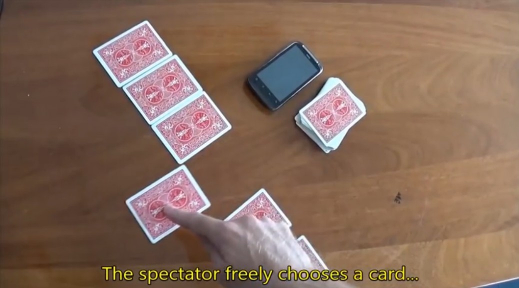 Computador que hace trucos de magia