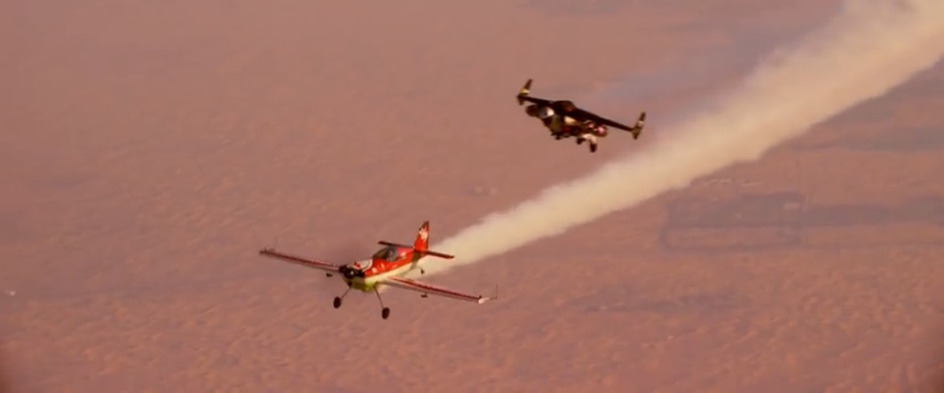 Extraordinario video 4K de un vuelo Jetman en formación en Dubai