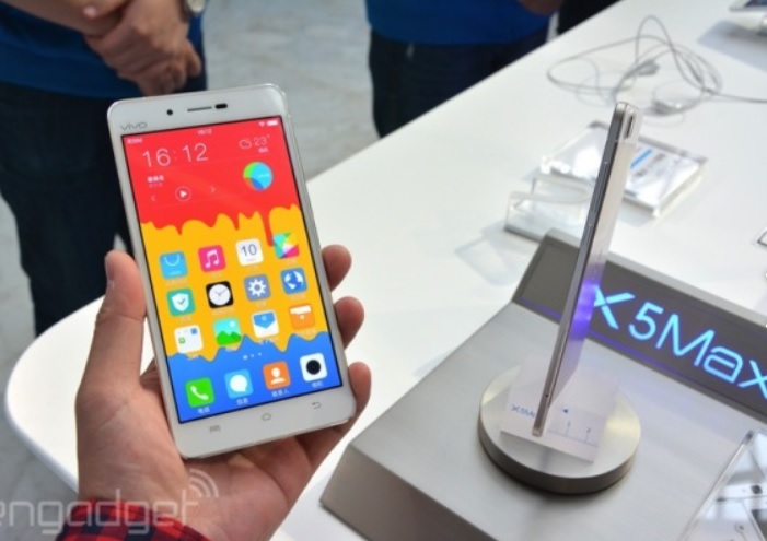 Vivo X5Max ahora es el smartphone más delgado del mundo