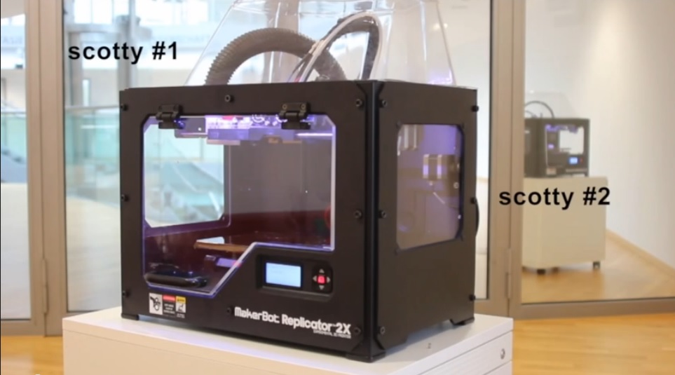 Crean una máquina de teletransportación de objetos físicos, gracias a impresoras 3D