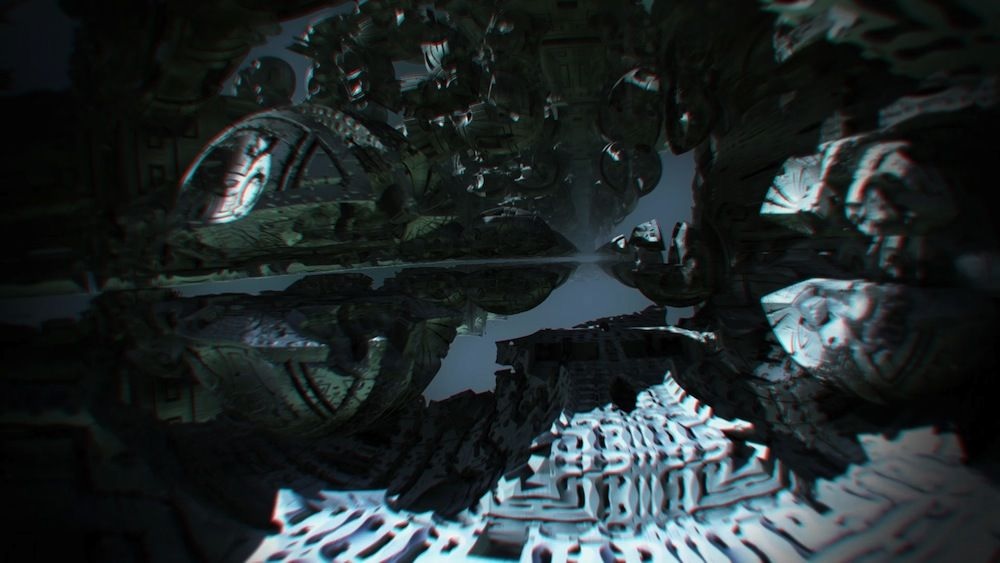 Explore un universo fractal virtual 3D