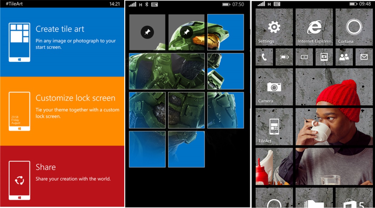 Personalice su pantalla de inicio con sus fotos favoritas, gratis para Windows Phone