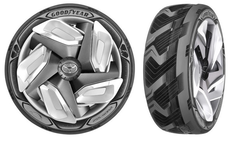 Goodyear presenta neumáticos que recargan baterías y mejoran la seguridad