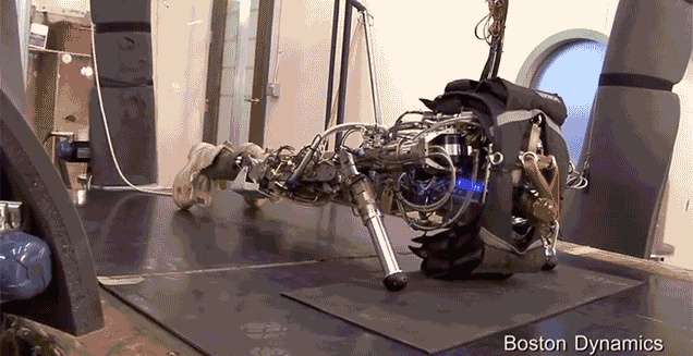 Los robots de Boston Dynamics en acción