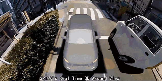 Sistema que ofrece visión 3D alrededor de su auto, sin puntos ciegos