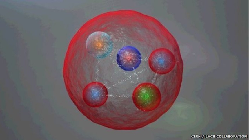 El Colisionador de Hadrones encuentra una nueva partícula, el pentaquark
