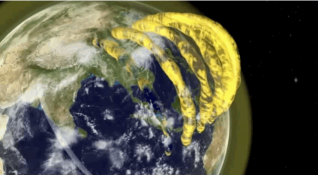 Confirman la existencia de grandes tubos de plasma por encima de la atmósfera de la Tierra