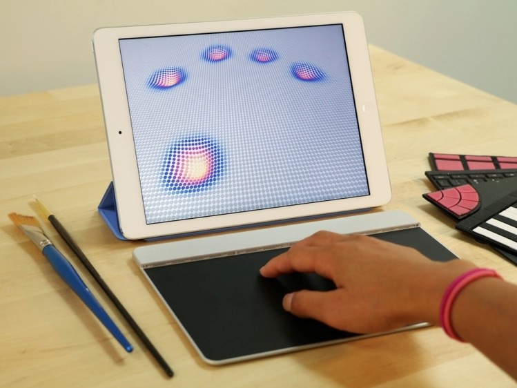 Un touchpad súper sensible con 20 mil sensores integrados
