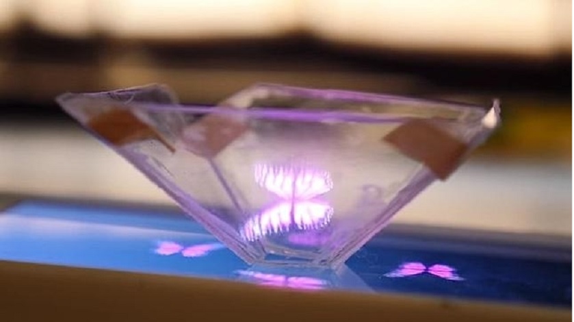 Genere sus propios hologramas 3D con su teléfono y una caja de CDs