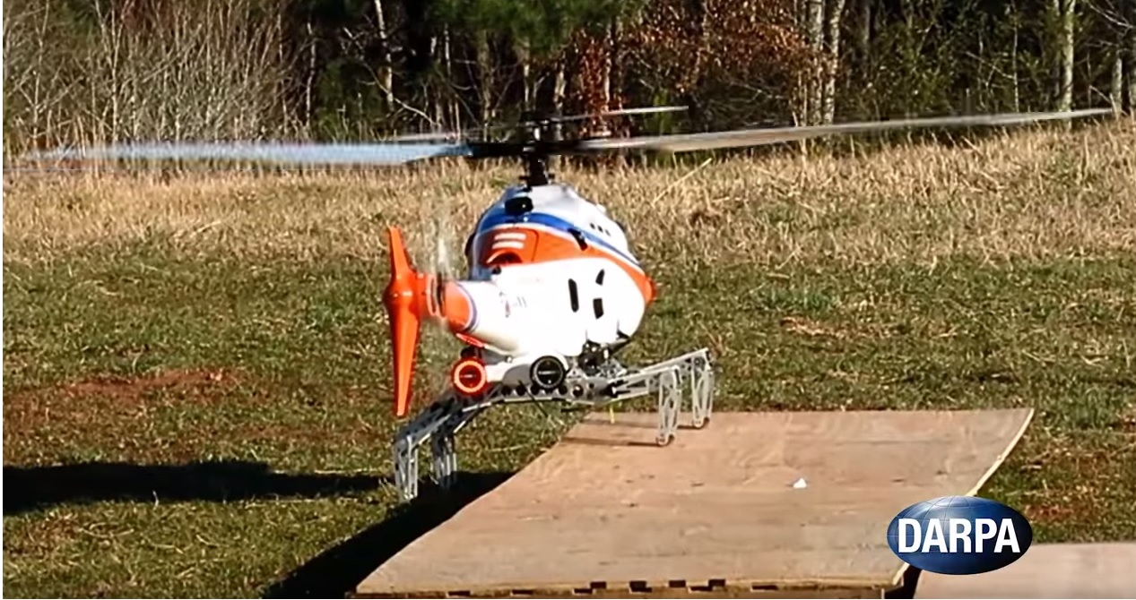 patas roboticas para helicoptero