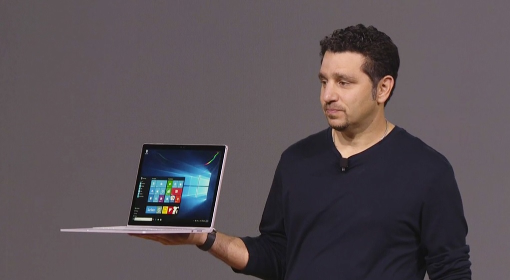 Microsoft introduce su primer laptop Surface Book
