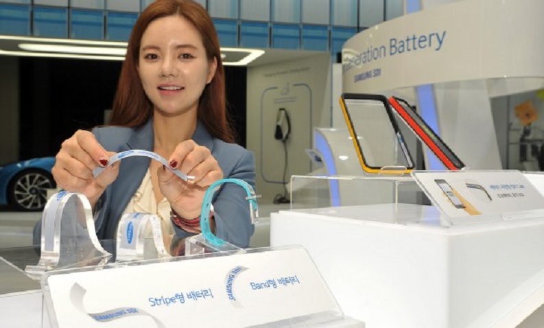 Samsung presenta tecnología de baterías que pueden deformarse