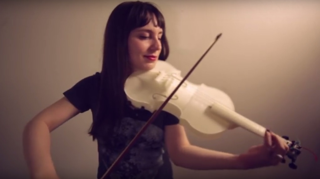 Un violín impreso 3D que pretende sonar tan bien como uno de madera