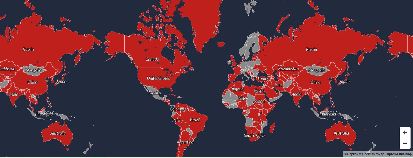 Mapa interactivo muestra las disputas territoriales en el mundo