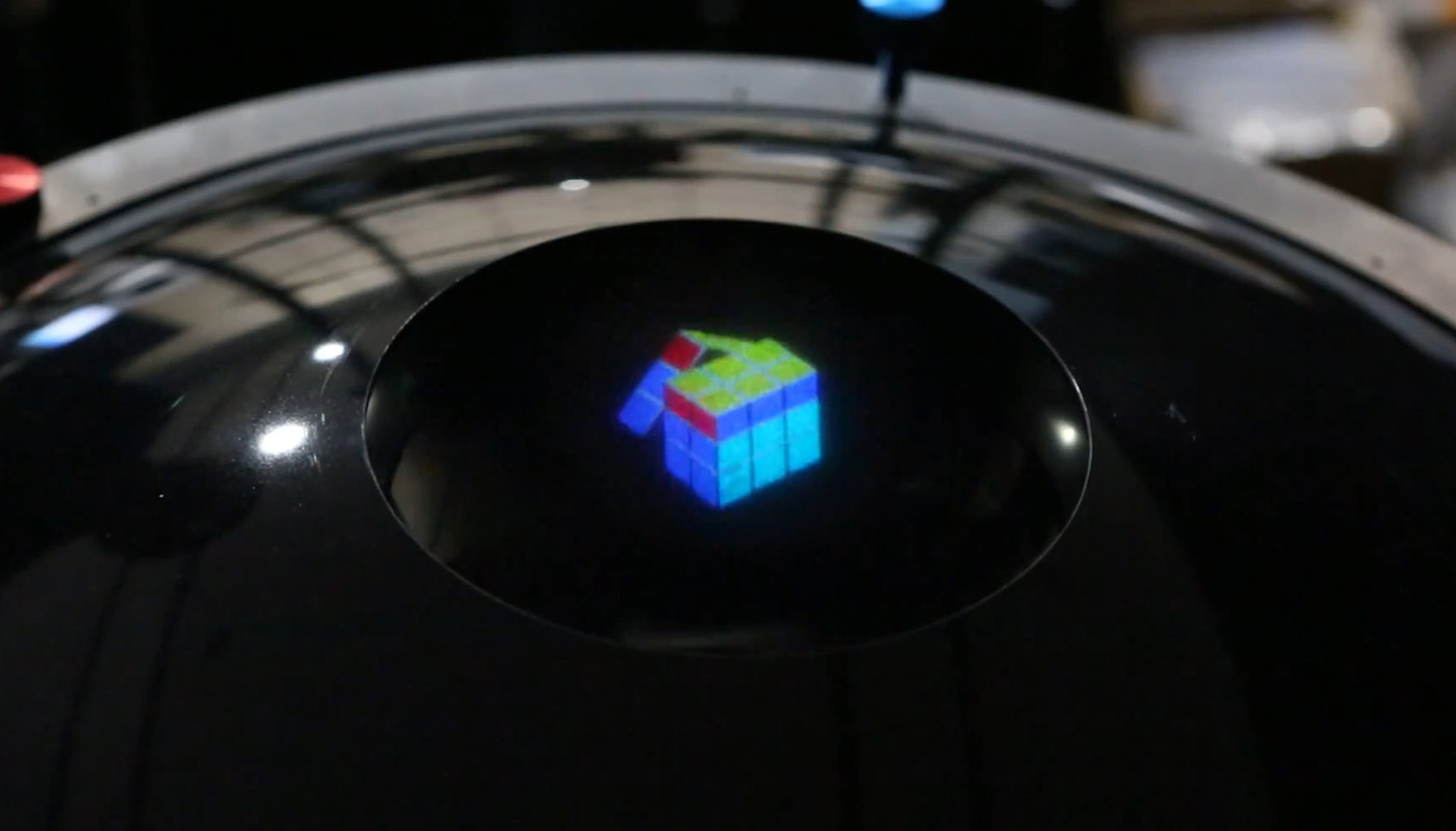 Fabrican el primer holograma a color 3D