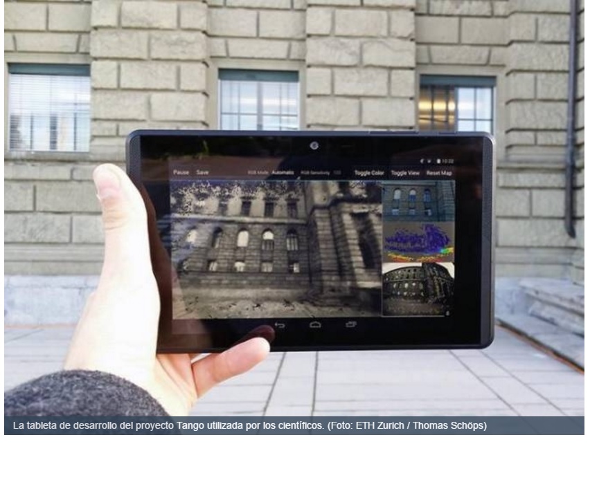 Cartografiar 3D un edificio con una tablet ahora solo toma minutos