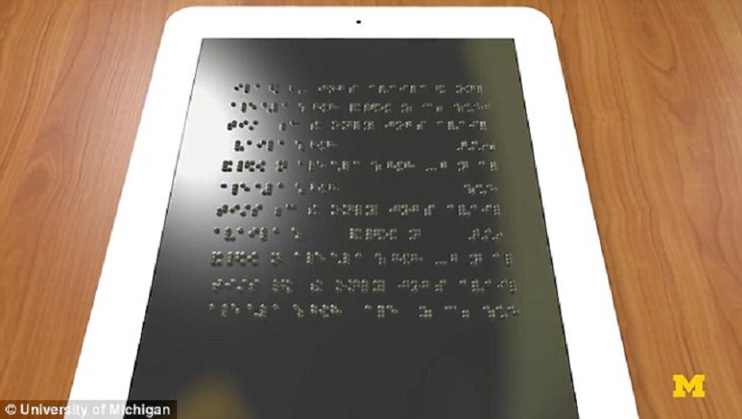 Desarrollan un lector de libros Braille