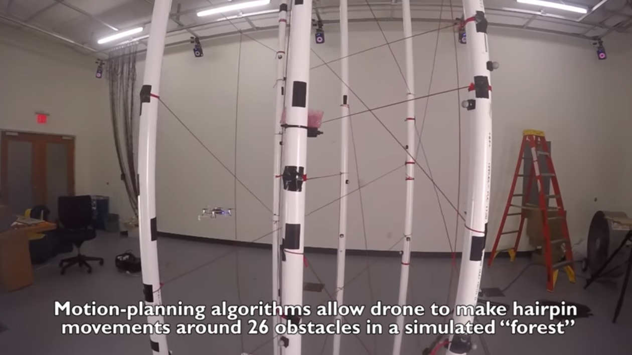 Nuevo software del MIT para evitar que los drones se estrellen contra los árboles